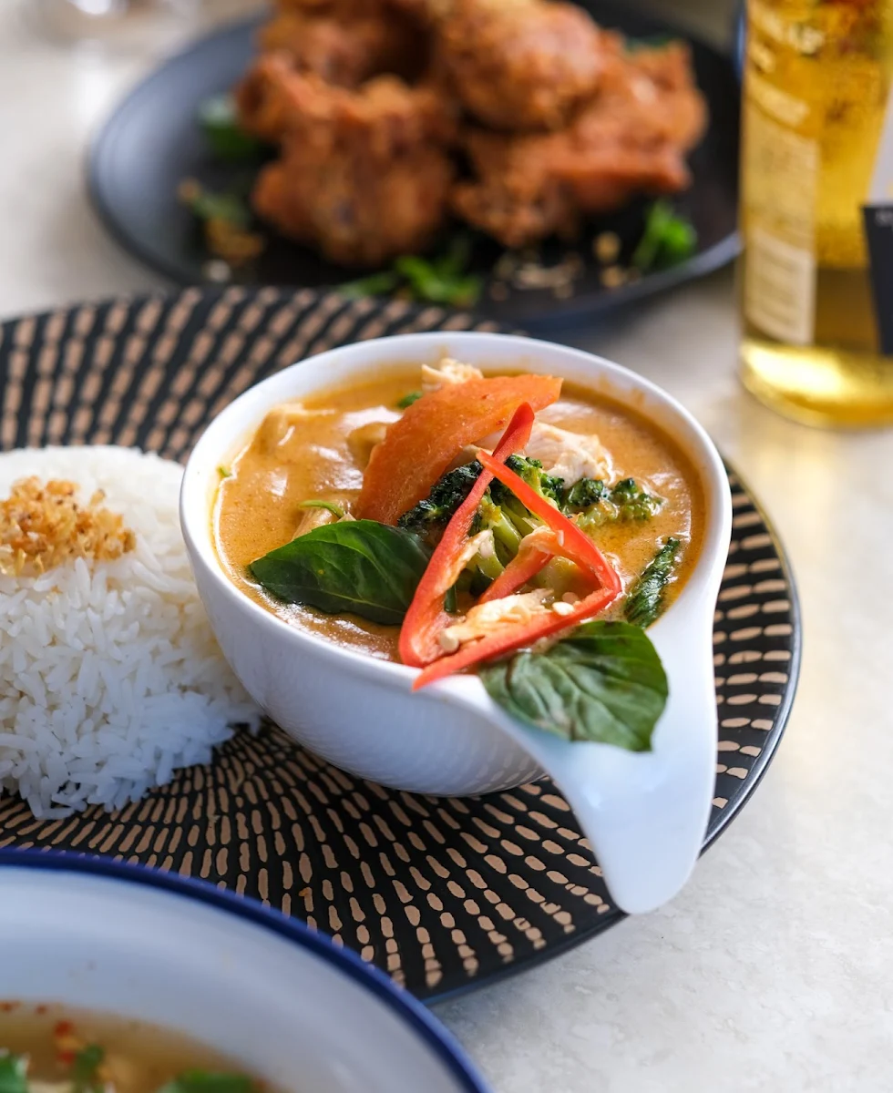 Thai Green Curry, Copper Spoon Thai Restaurant & Bar
