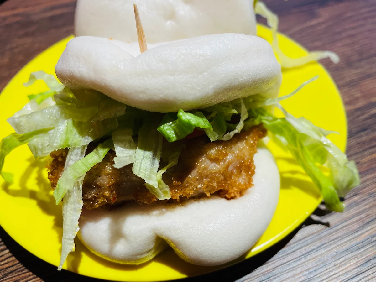 Japanese Cheesy Pork Katsu Burger
