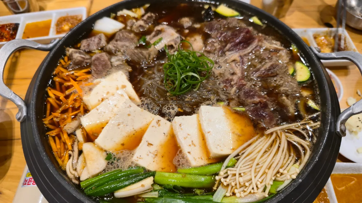 Beef Bulgogi & Beef Short Rib Hot Pot