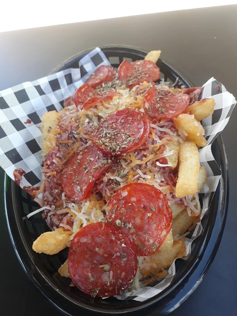 Pepperoni Pizza Loaded Fries