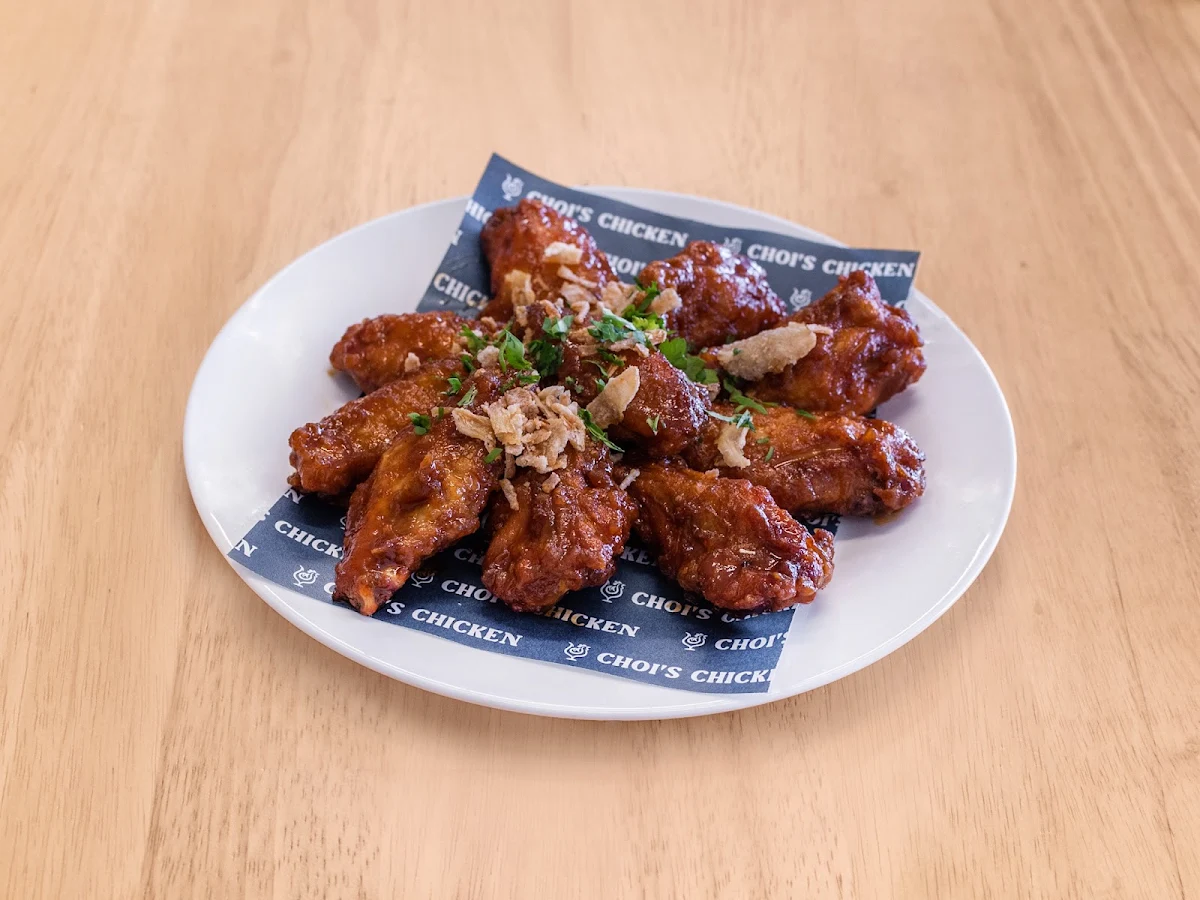 Wings 8 pcs & Chips