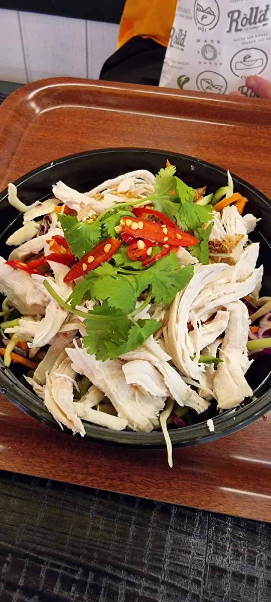 Poached Chicken Breast Goi