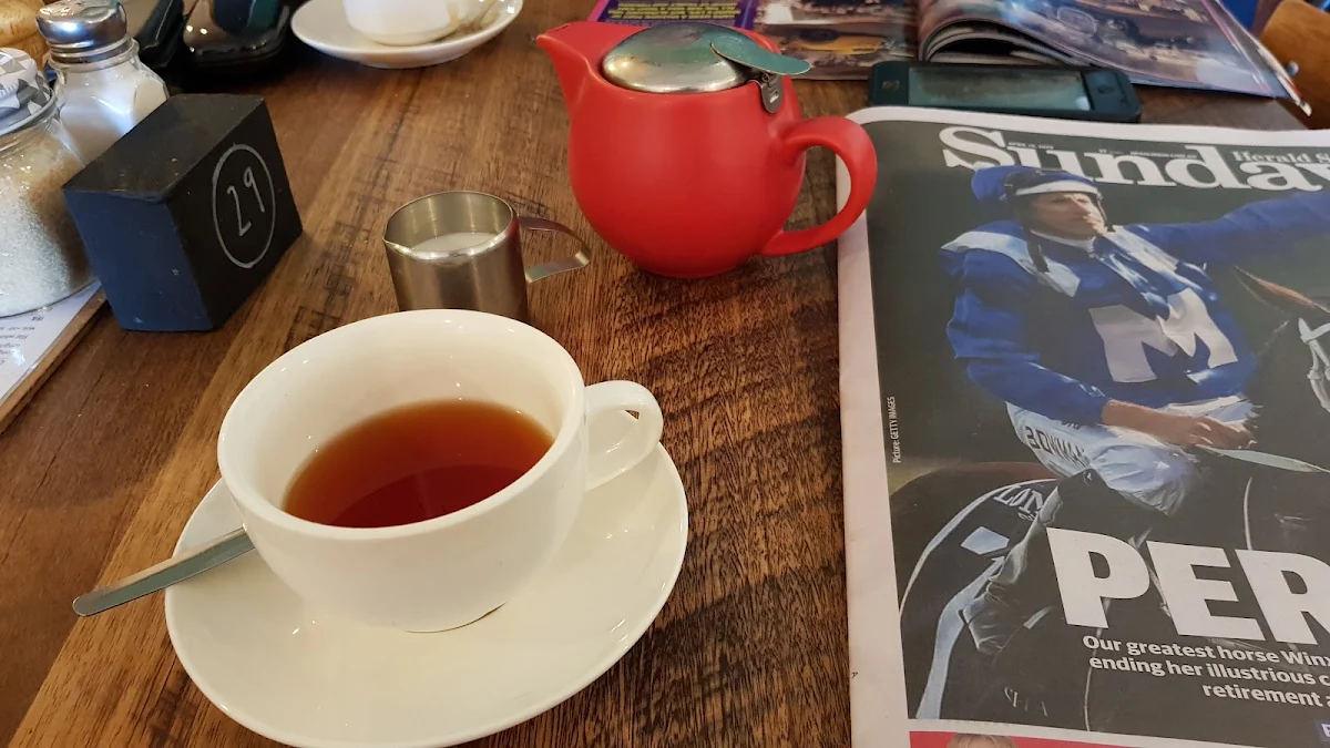 Tea, Saffs Cafe