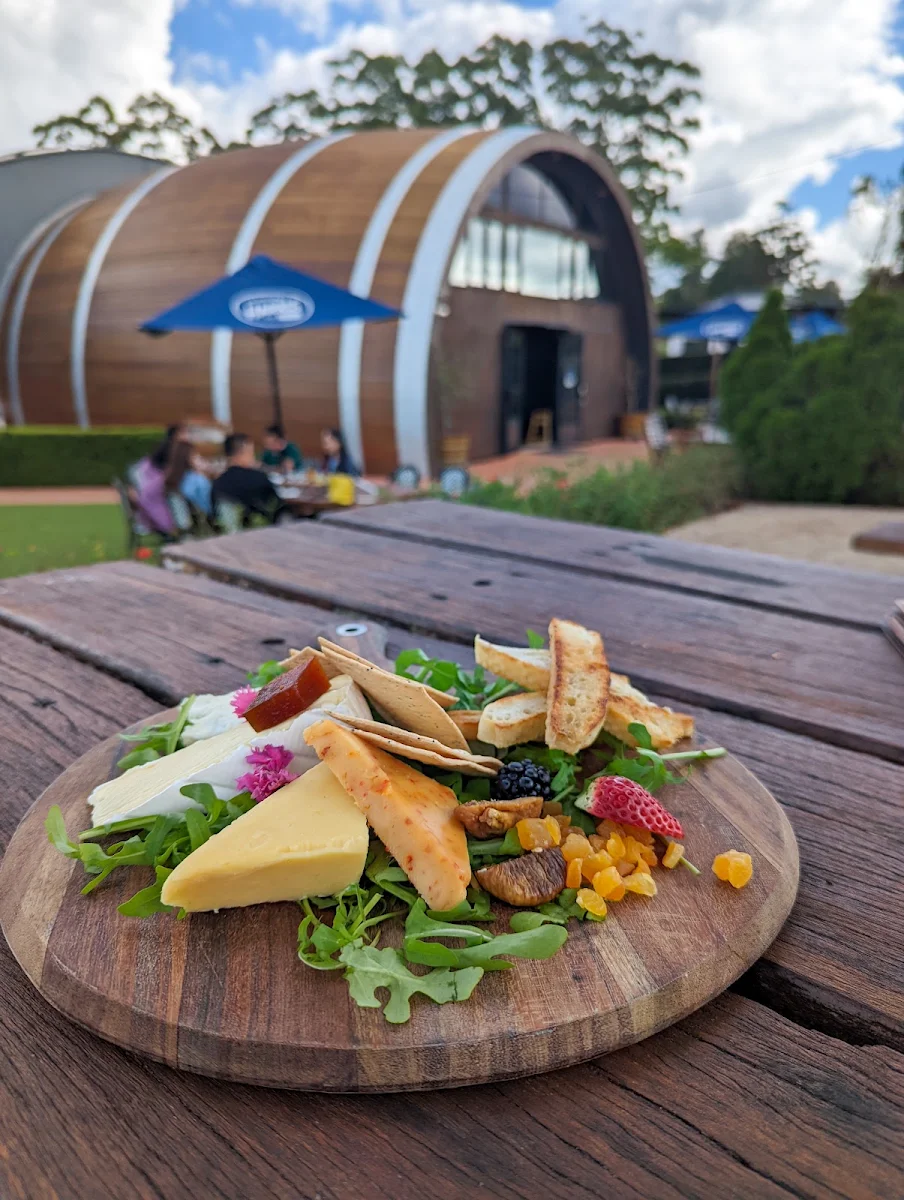 Cheese Platter, The Barrel @ Clouds Vineyard Maleny