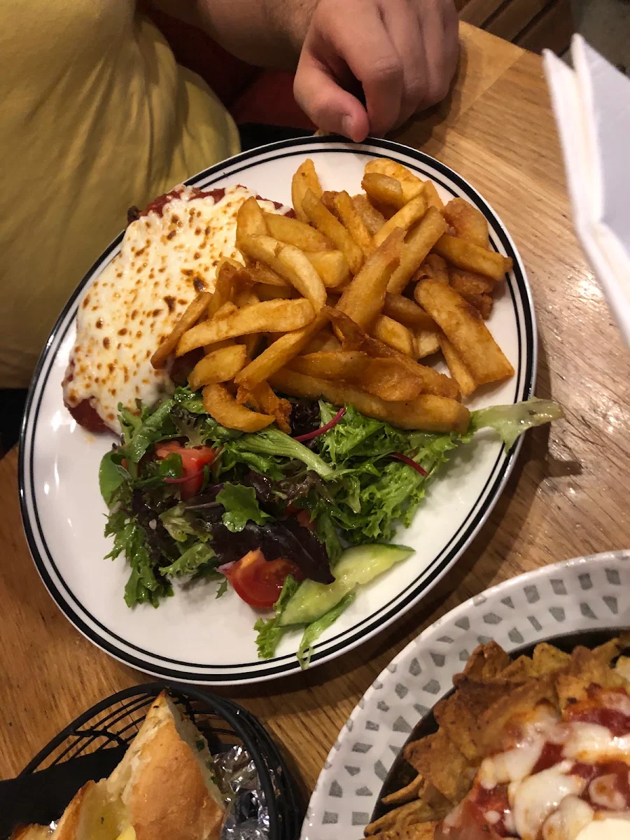 Chicken Parma, Abbey Road Cafe