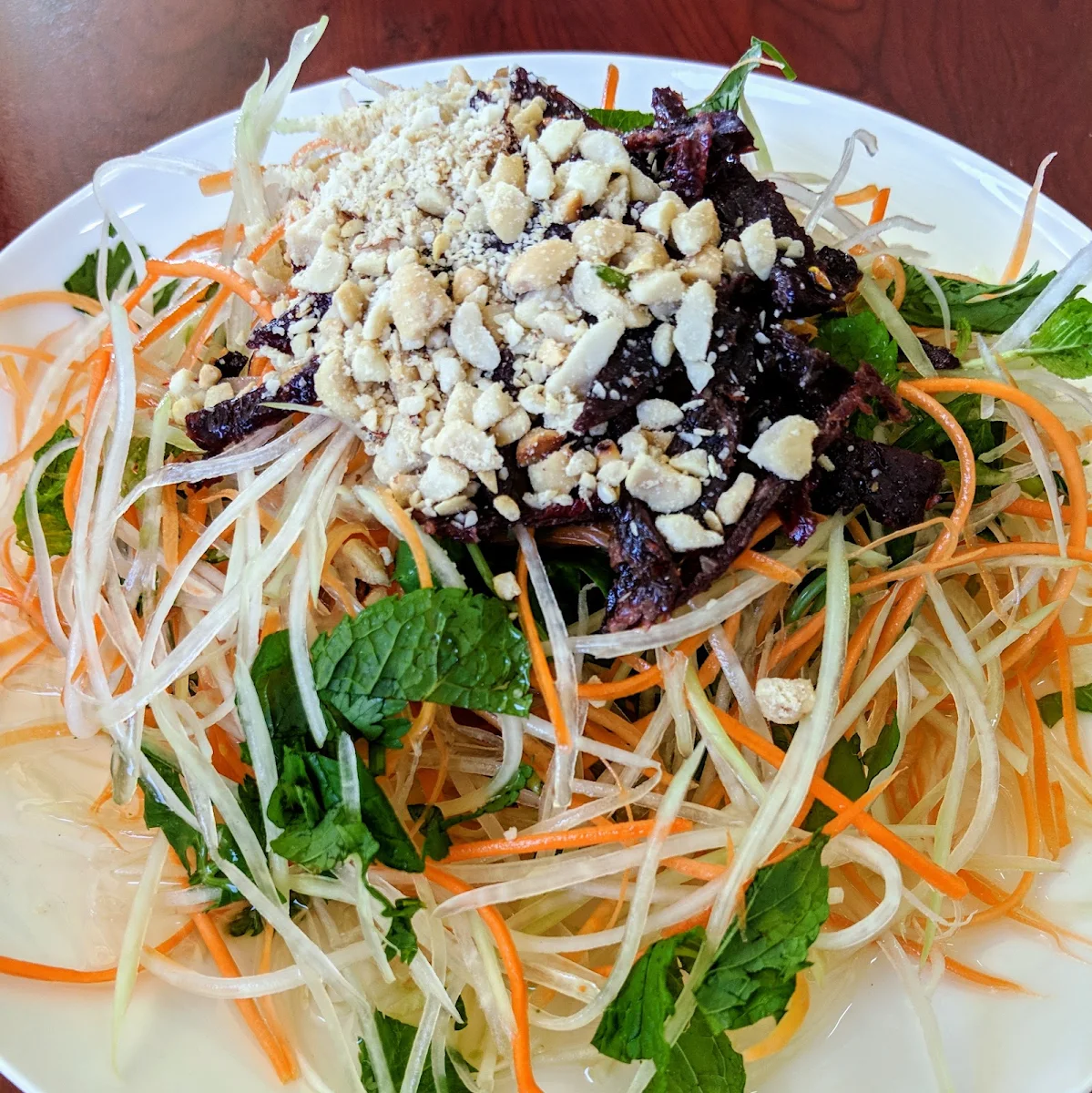 Gỏi Đu Đủ Khô Bò
