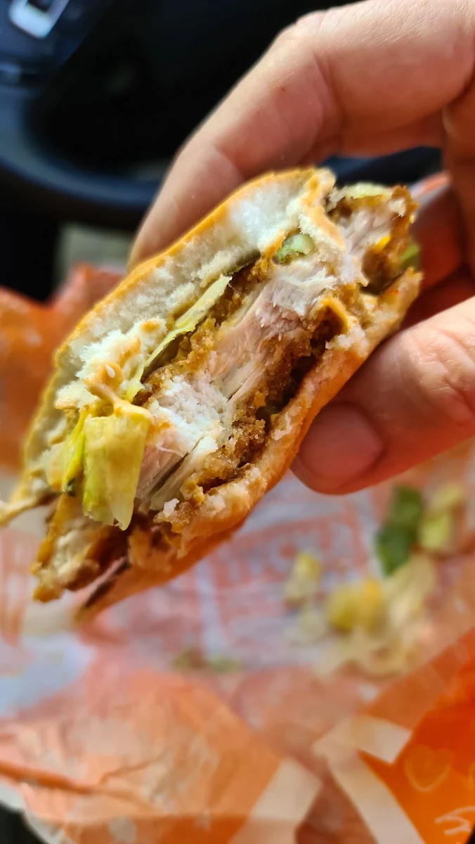 Jack's Spicy Chicken Burger