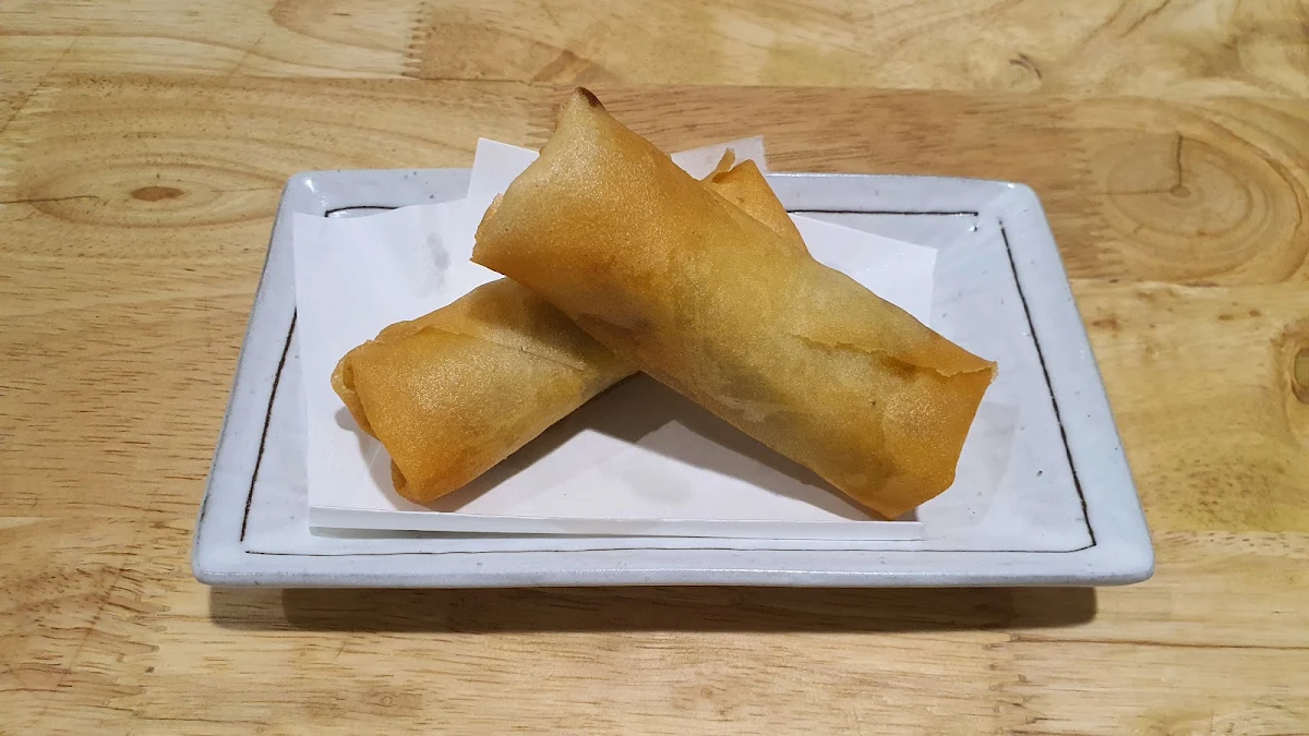 Spring Roll Veggie 1pc, Ramen Nobu