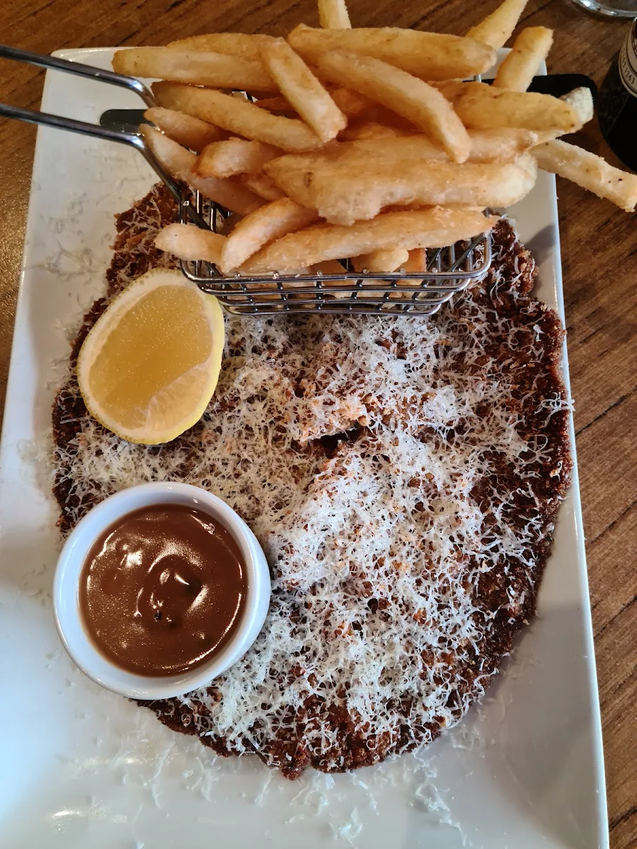 Giant Beef Schnitzel