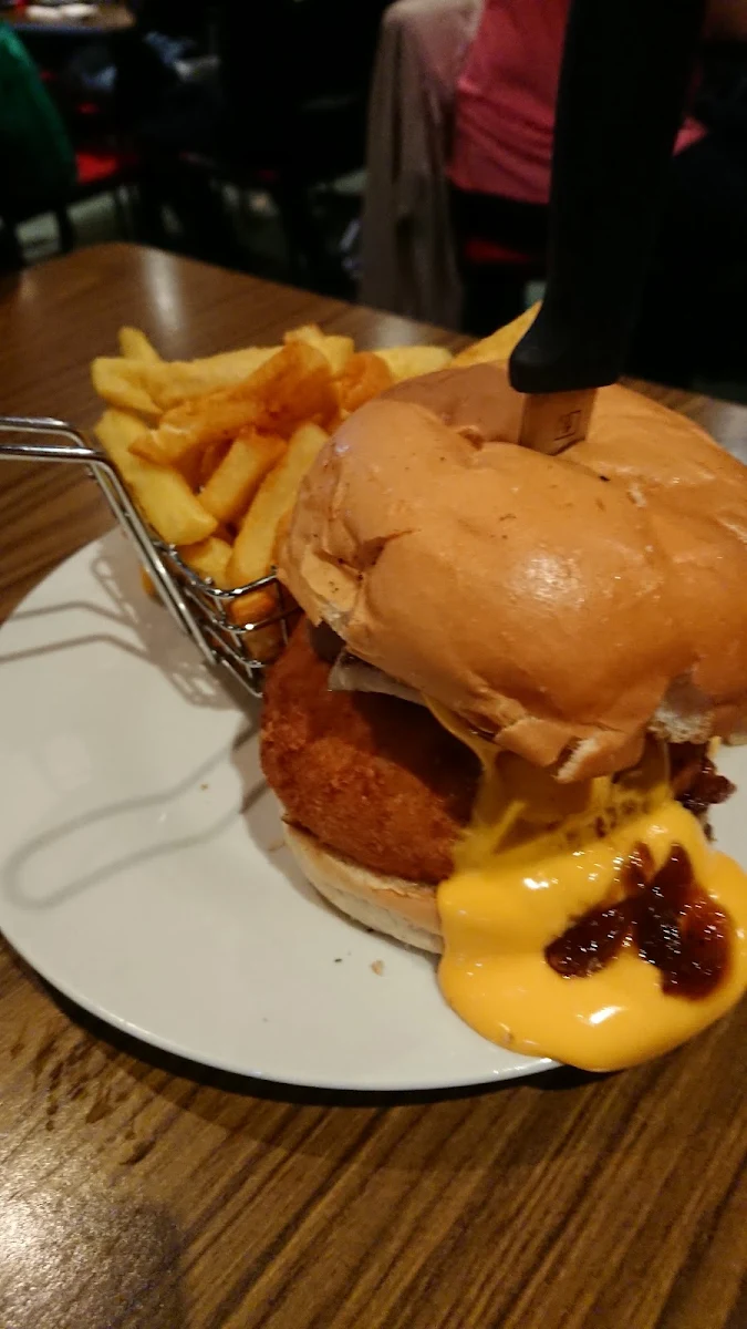 The Micky D Burger