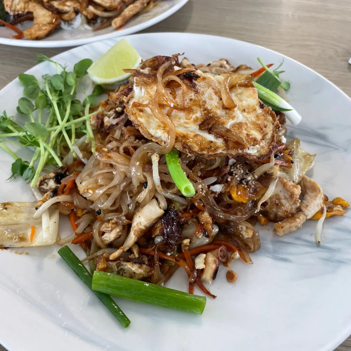 Pad Thai with Fried Egg