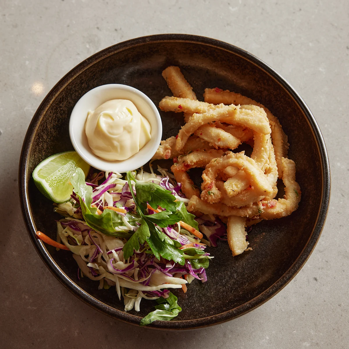 Lemon Pepper Calamari