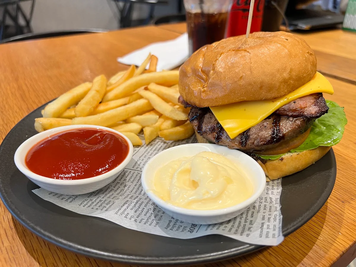 Beef Burger, Tapworks Chermside