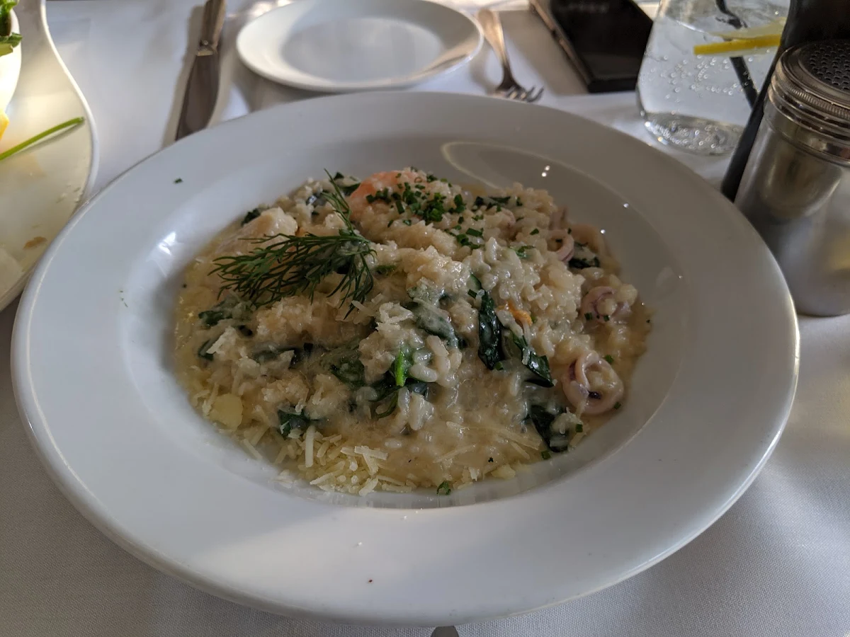 Seafood Risotto, Nick's Seafood Restaurant