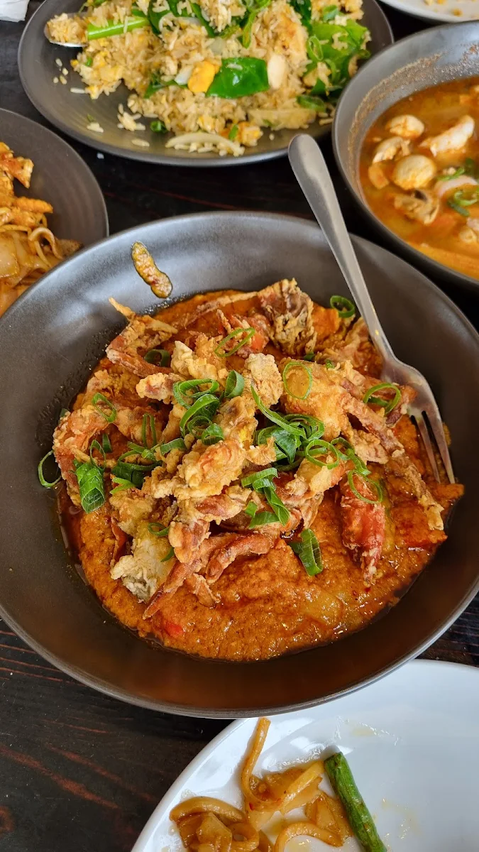 Soft Shell Crab Curry, Thaiger Temple
