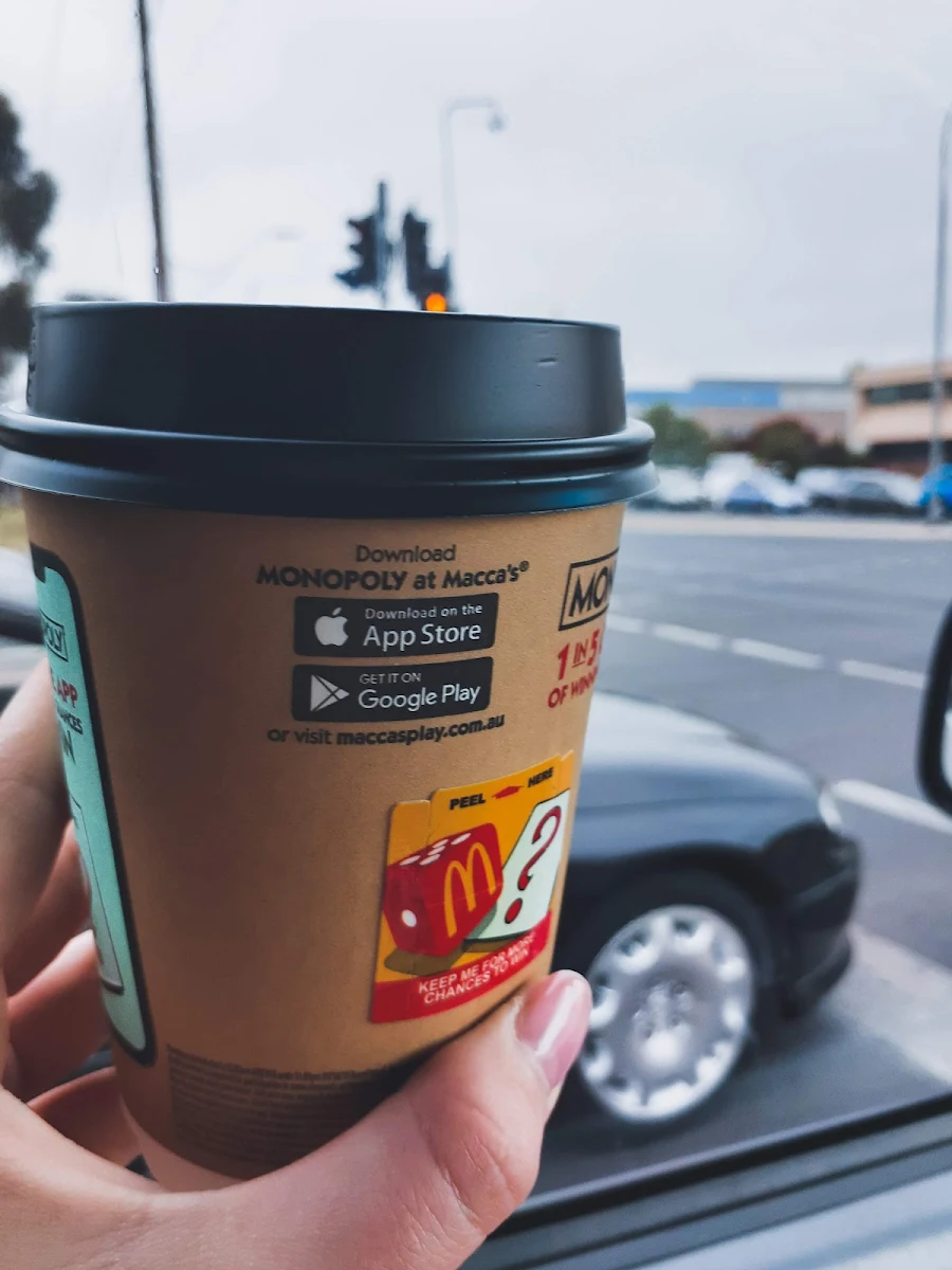 Latte, McDonald's West Terrace