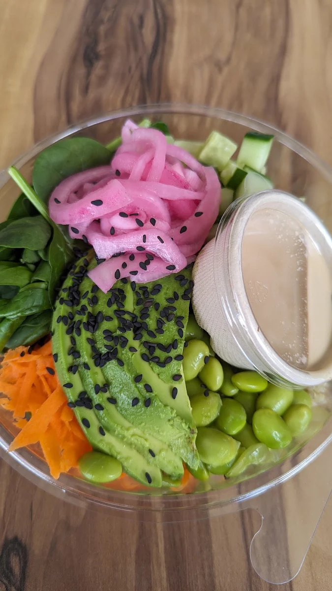 Salad, Full Moon Espresso