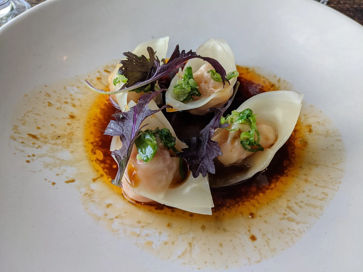 Prawn Potsticker Abalone XO Crispy Saltbush