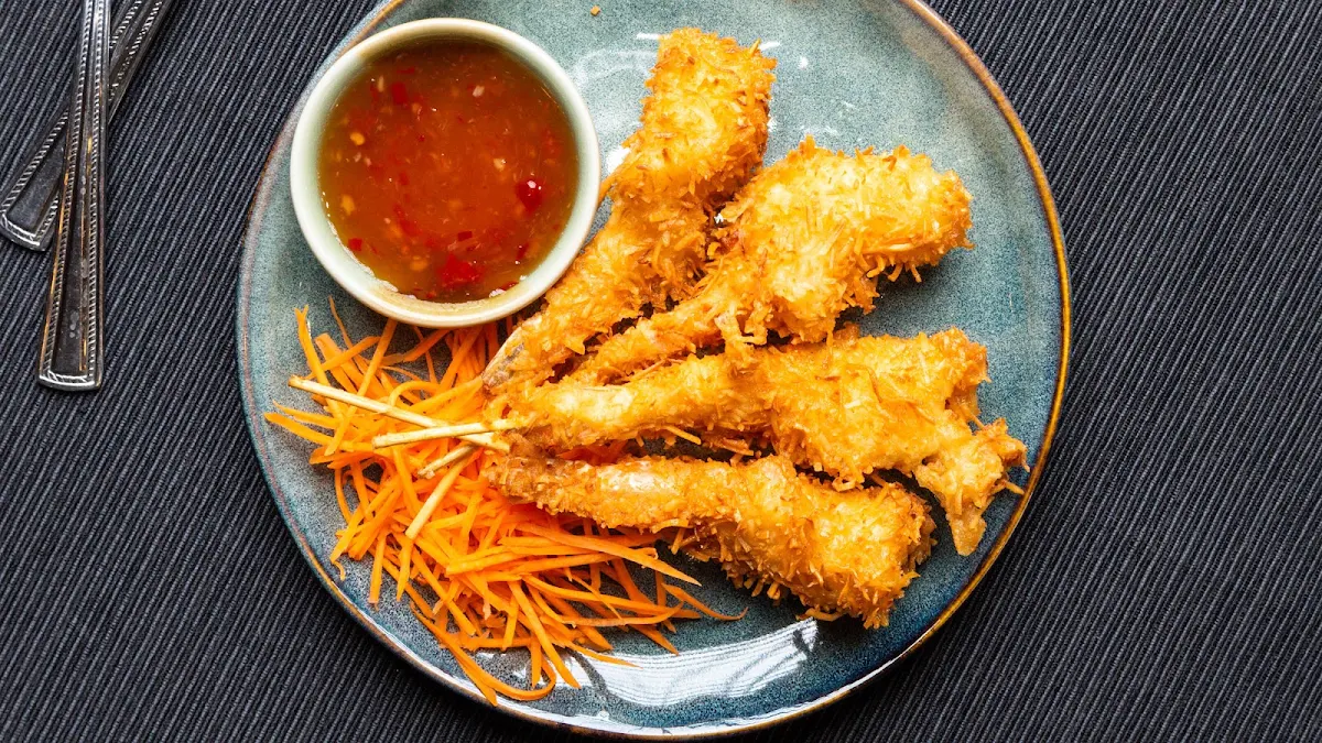 Coconut King Prawn, Marriott Waters Thai