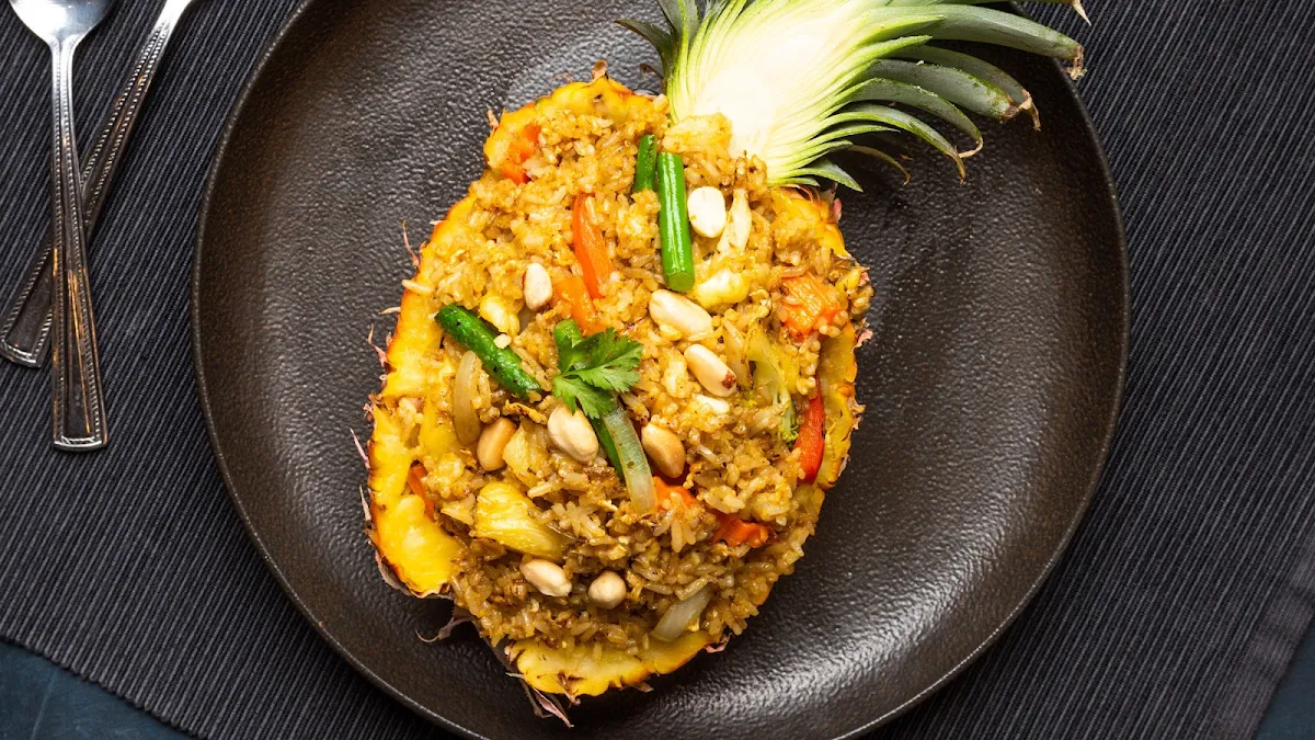 Kao Pad Pineapple, Marriott Waters Thai