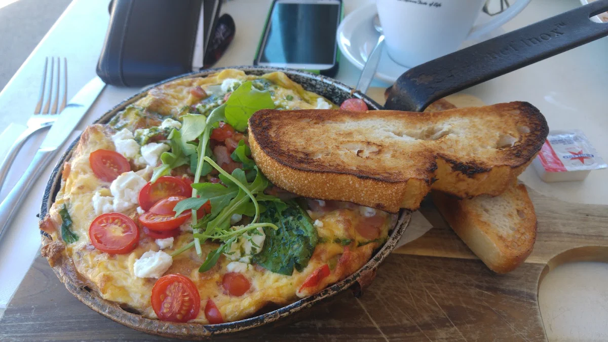 Omelette, The Point at Avoca Beach