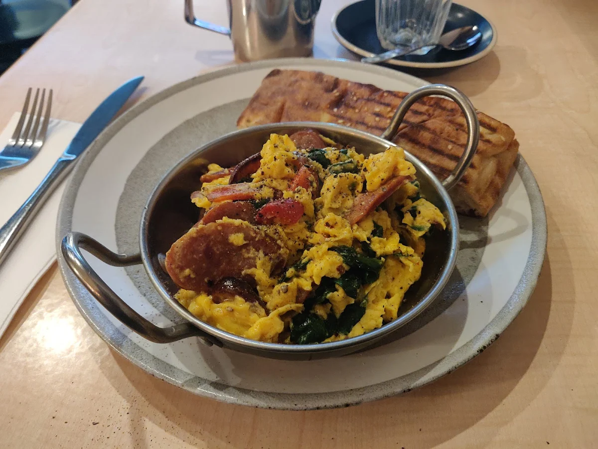 Chilli Scrambled Eggs, Brown Sugar Cafe