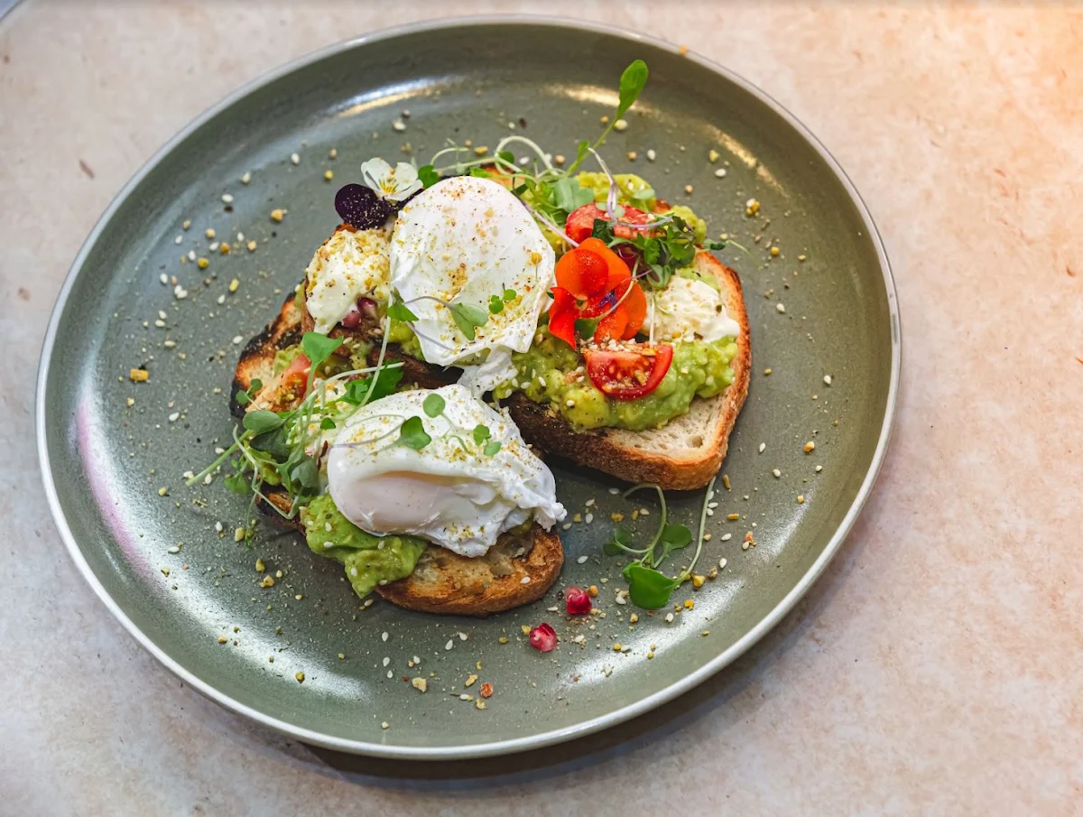 Smashed Avocado, Brown Sugar Cafe