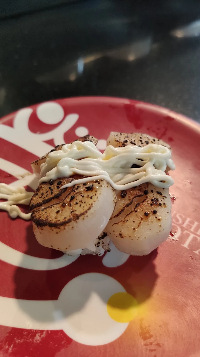 Seared Scallops, Sushi Hotaru