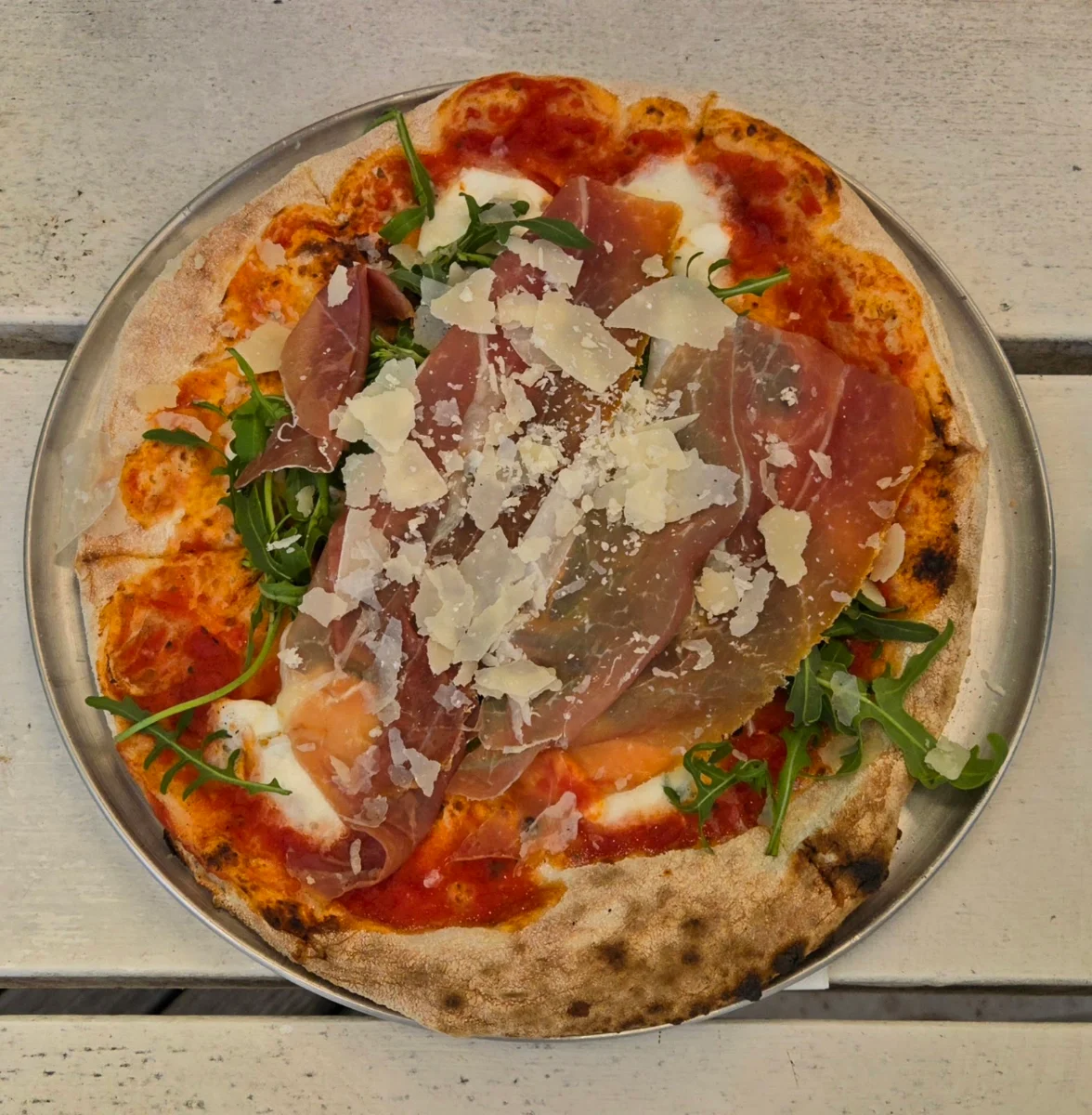 Prosciutto Pizza, Portsea Hotel