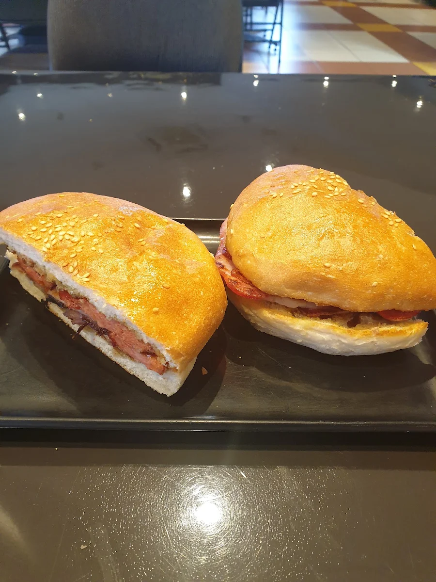 Sausage and Bacon Roll
