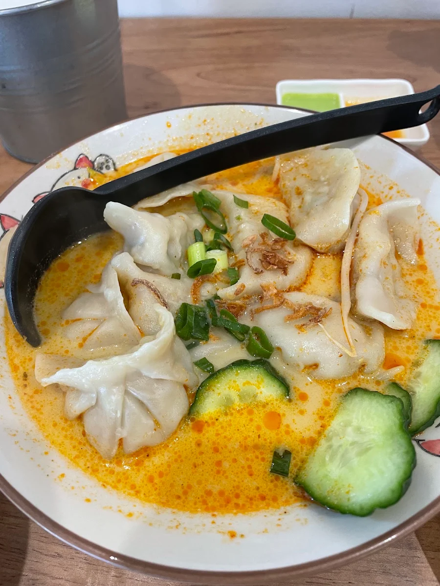 Pork & Chive Dumpling, Ricky's Chicken Rice@NTH ADL