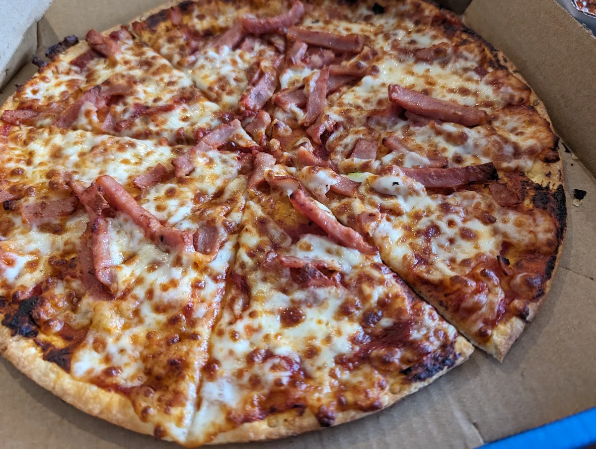 Bacon Cheese Pizza
