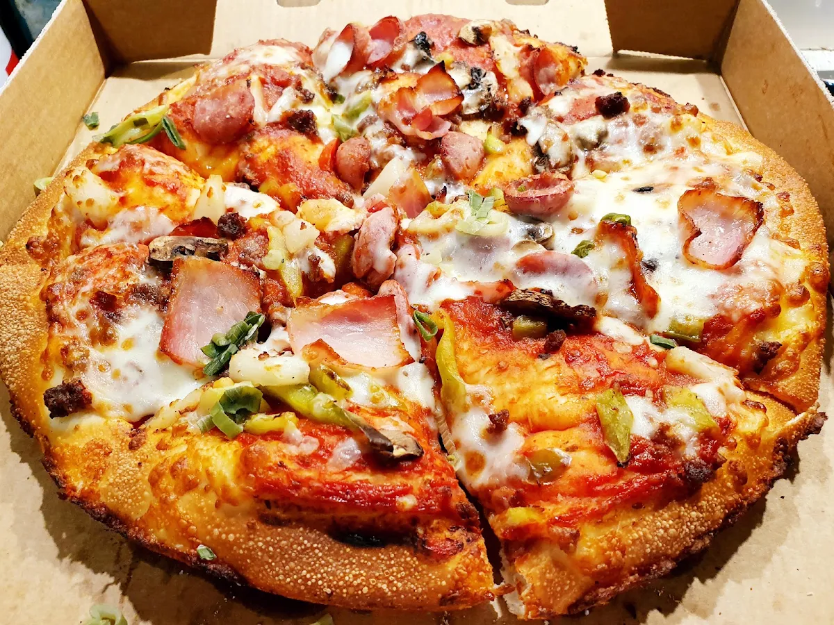 Deep Pan Supreme Pizza