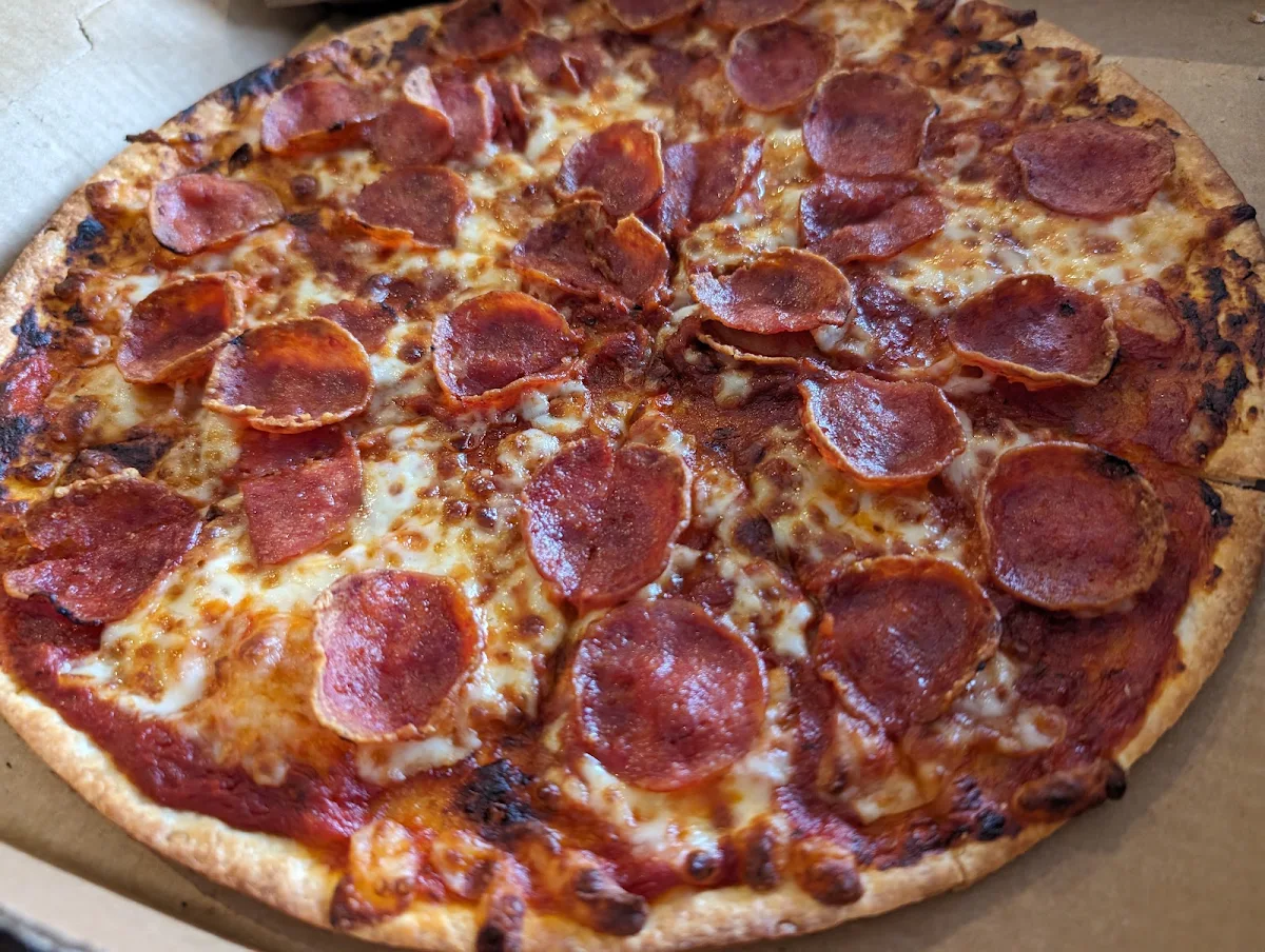 Loaded Pepperoni Pizza