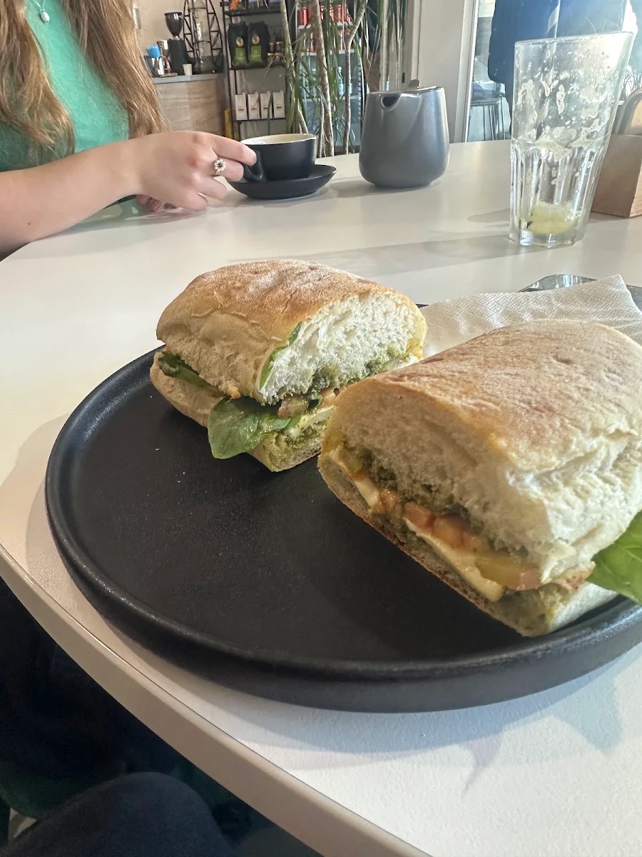 Bocconcini Sandwich, Dixie Cafe Caulfield North