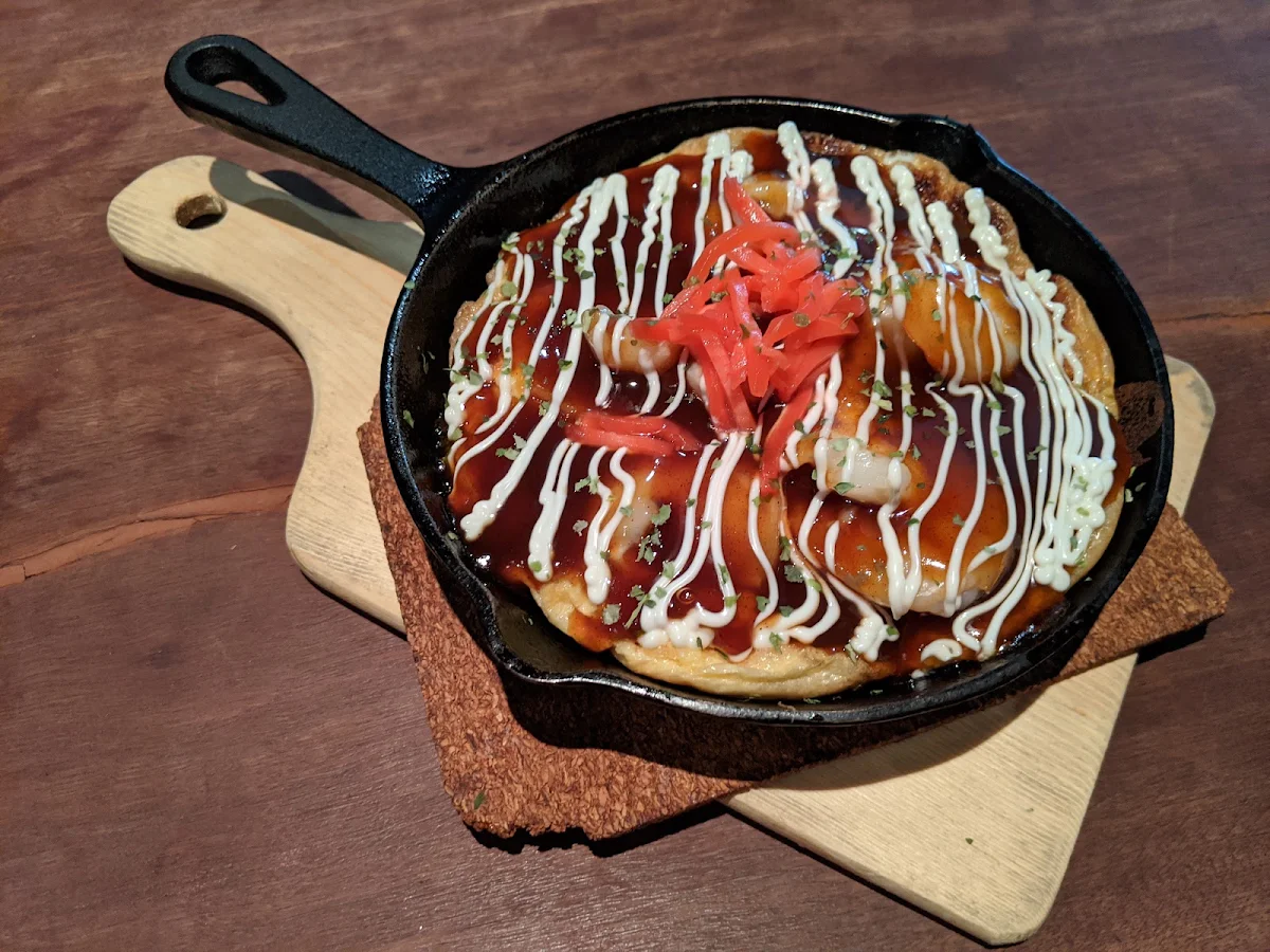 Okonomiyaki, Bistro Lamp (Japanese Fusion+Bar)