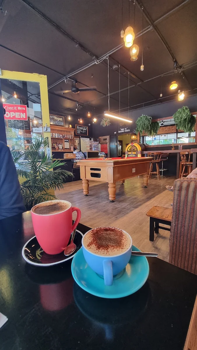 Cappuccino, Paper Moon Coffee House and Functions