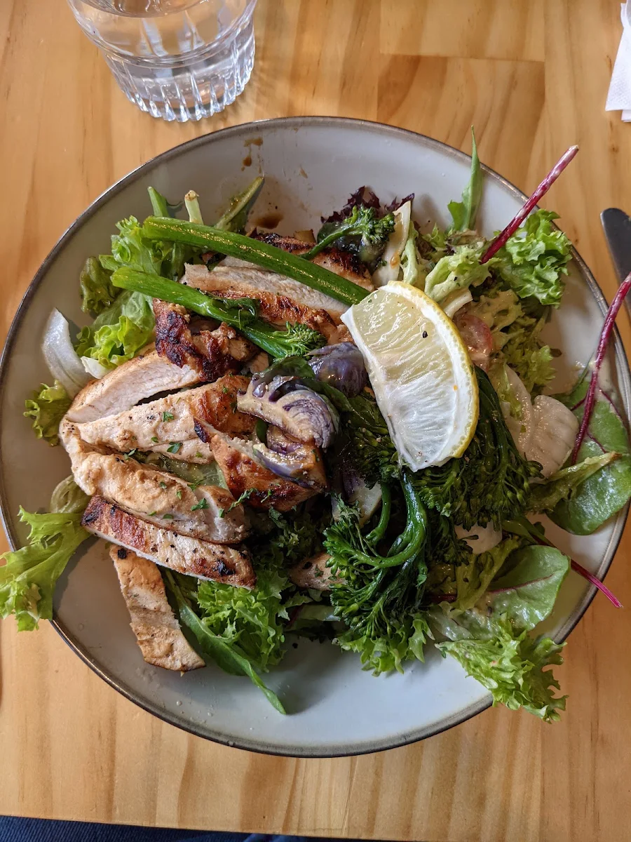 Warm Chicken Salad