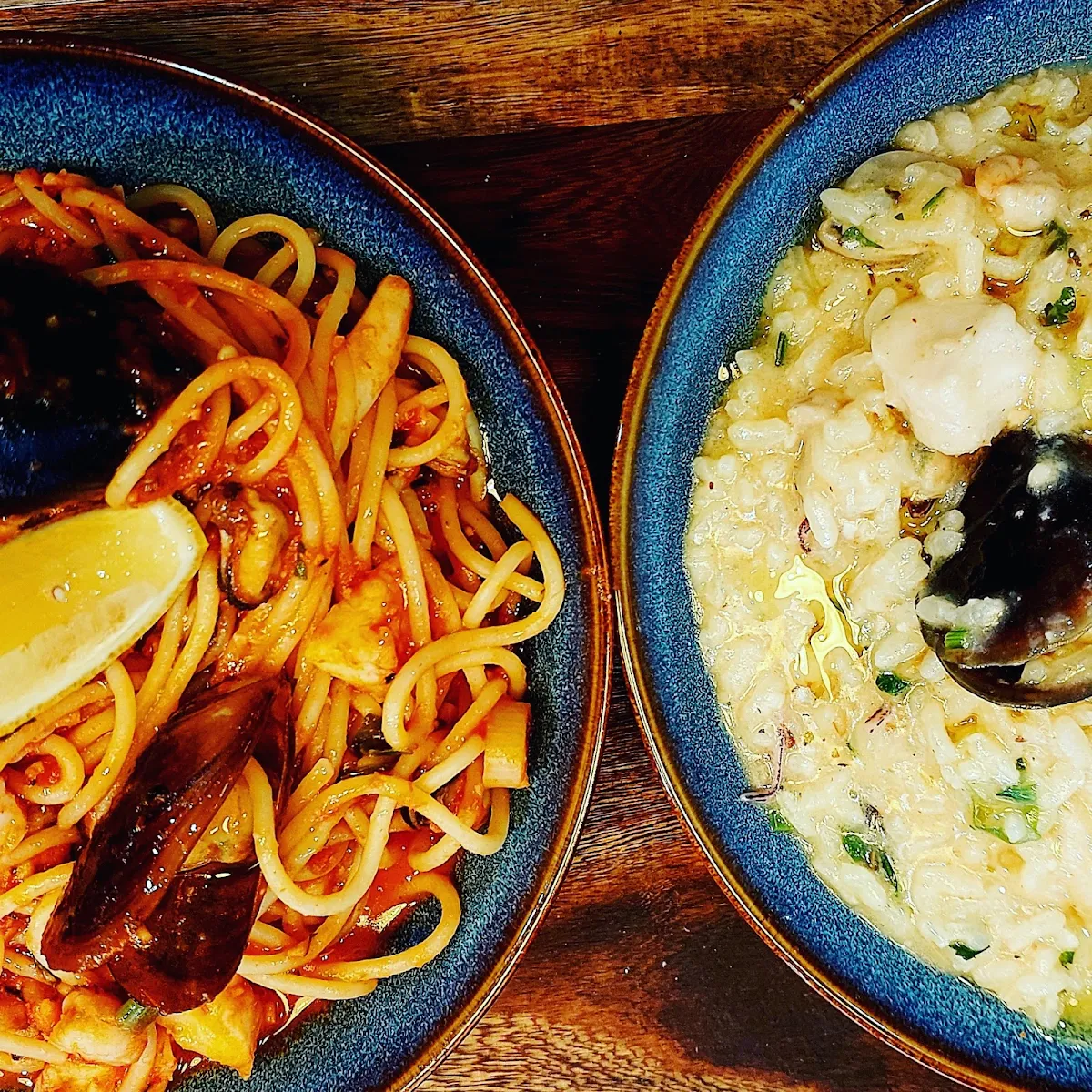 Marinara Risotto, Fontina Woodfire Pizzeria