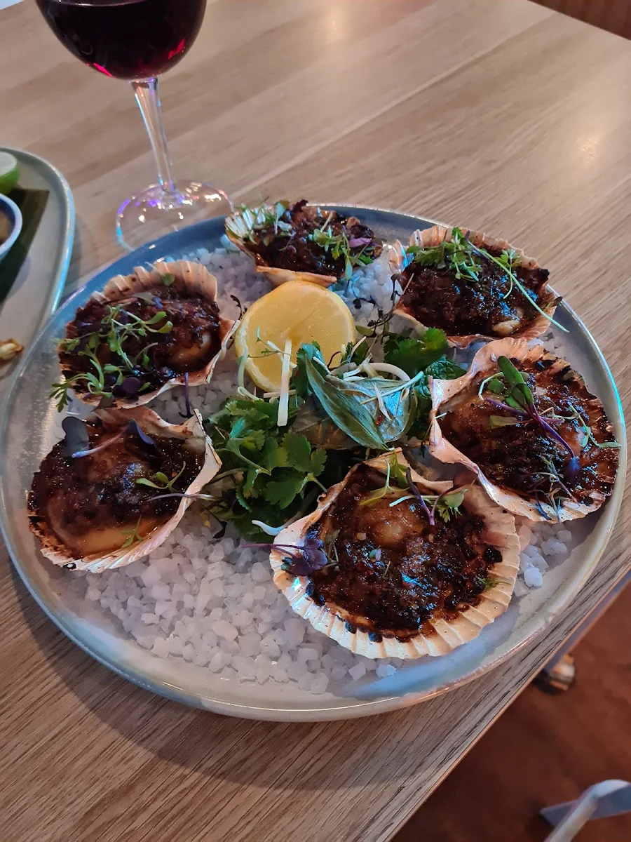 Scallops, The Jetty Bar