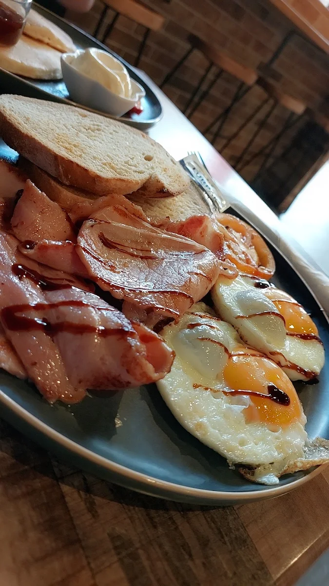 Eggs on Toasted Sourdough