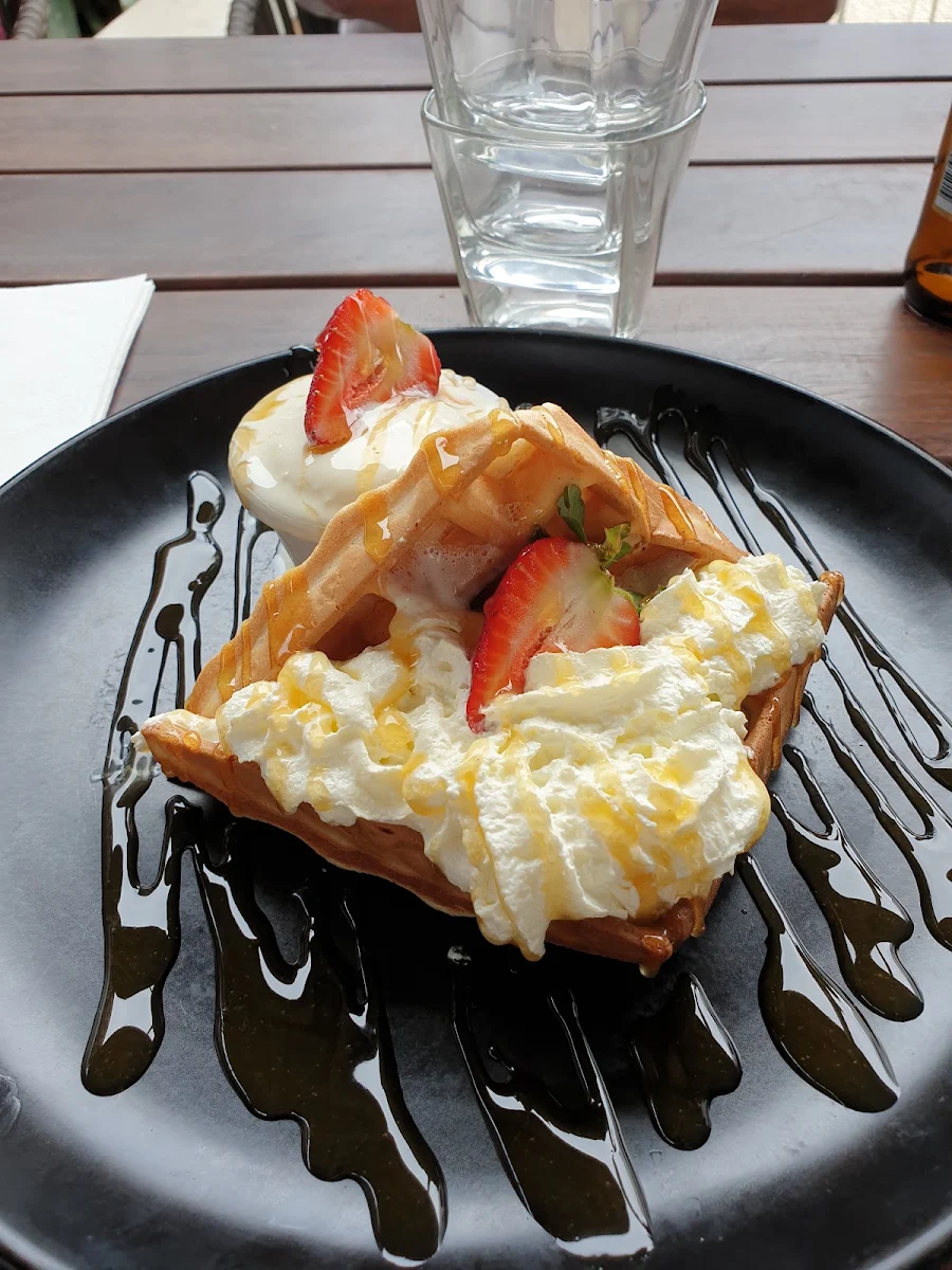 Freshly Made Waffles, Pacific Hotel