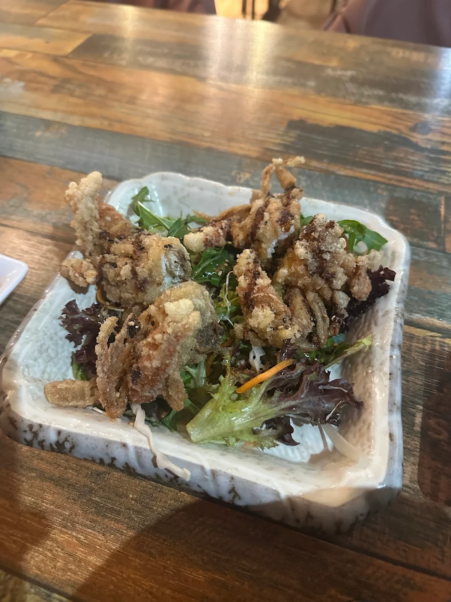 Soft Shell Crab, Moon Sushi Wollongong