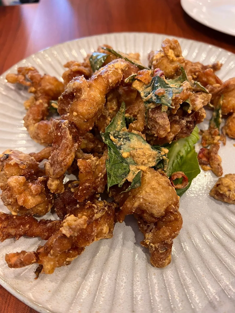 Salted Egg Soft Shell Crab