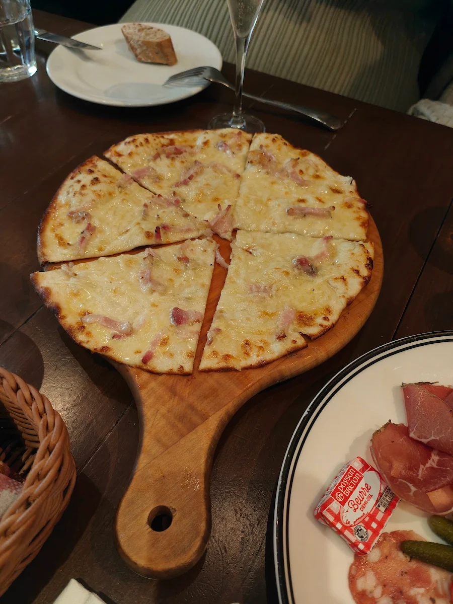 Flammkuchen, Bistro Papillon