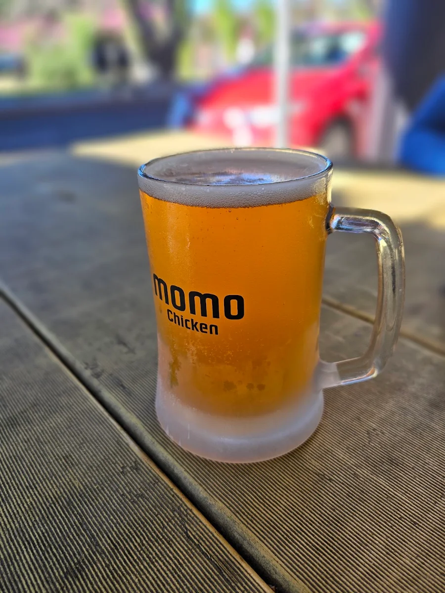 Beer, Momo Chicken