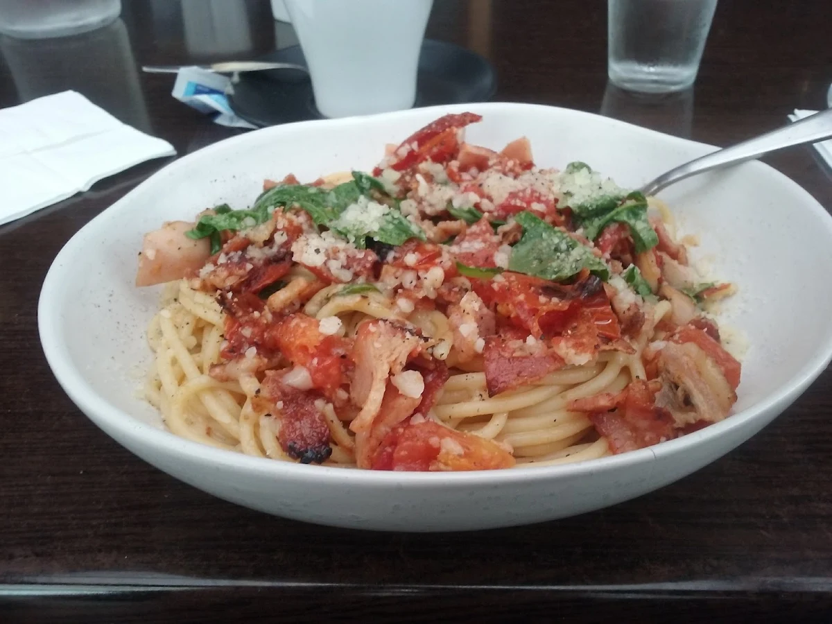 Spaghetti Alio Olio, Sandbar Cafe Restaurant