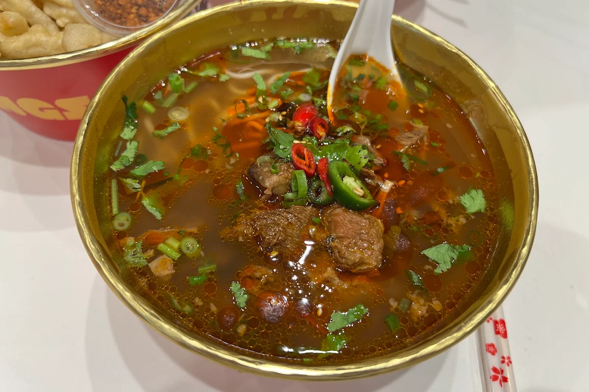 Spicy Beef Brisket Soup Noodles