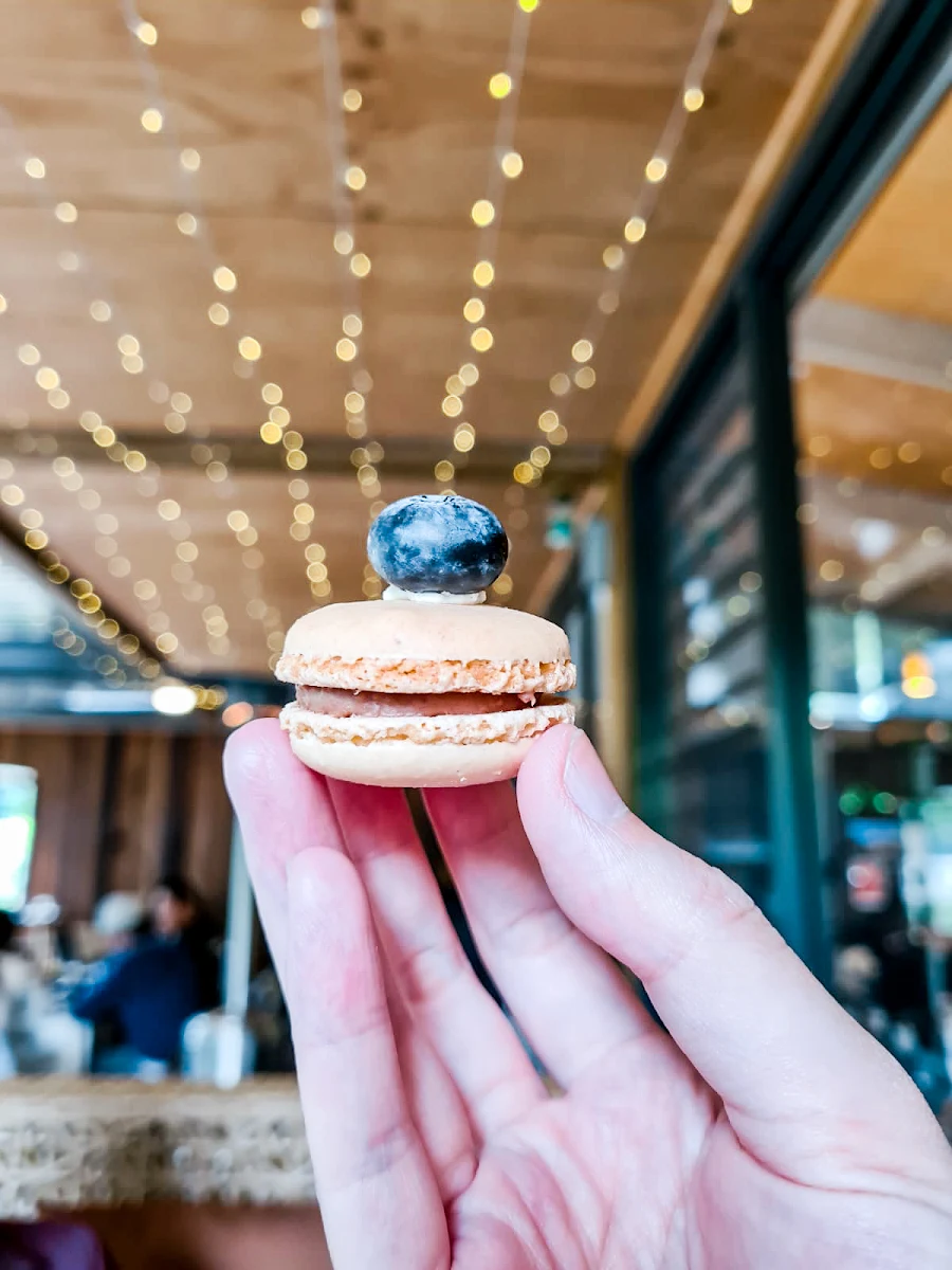 Macaron, Olinda Tea House & Restaurant