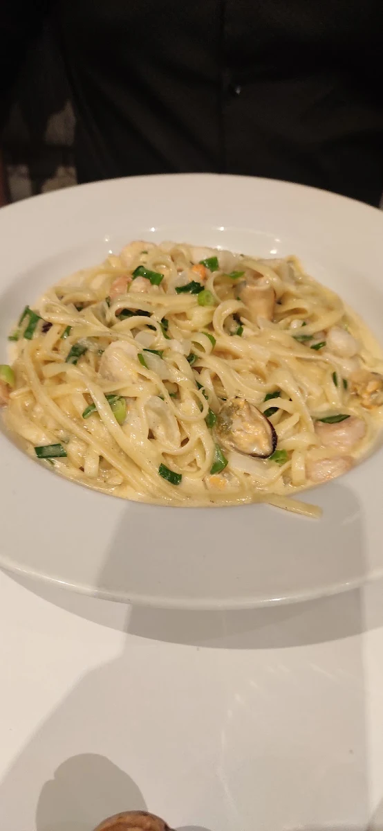 Seafood Spaghetti Carbonara